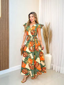 VESTIDO CREPP ESTAMPADO