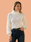 TRICOT ENTRELAÇADO ESMERALDA