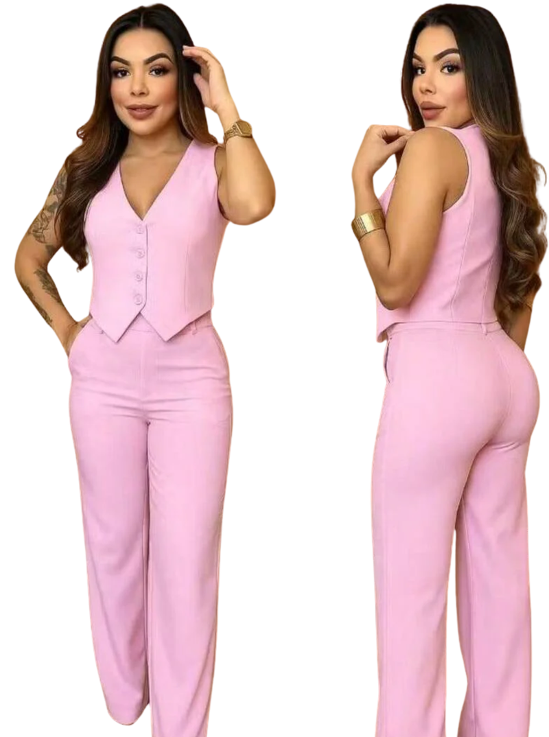 CONJUNTO CALÇA COLETE