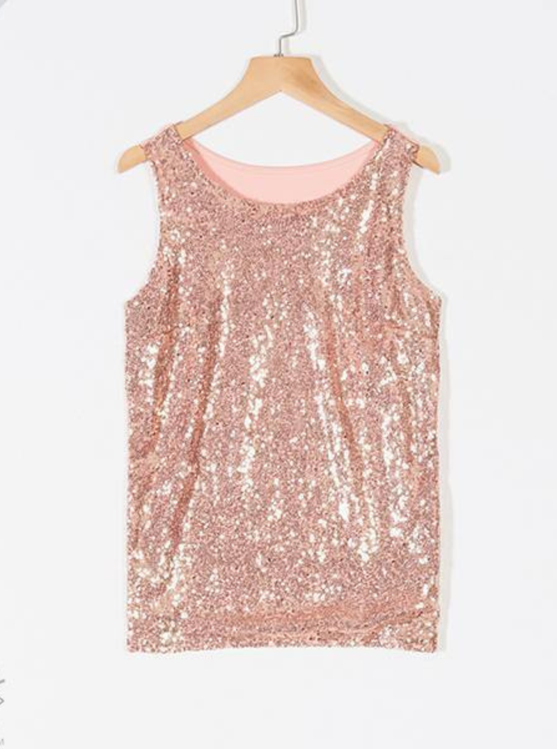 Regata Feminina Paetê Slim