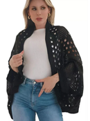 CAPA  RENDADA TRICOT