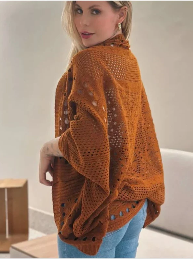 CAPA  RENDADA TRICOT