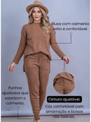CONJUNTO TRICOT MOUSSE