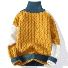 Autumn and Winter New style Thicken Warm Sweaters Men's Fashion Casual Loose Comfortable High Quality Large Size Sweater