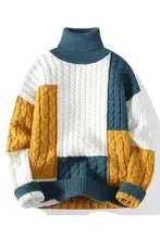 Autumn and Winter New style Thicken Warm Sweaters Men's Fashion Casual Loose Comfortable High Quality Large Size Sweater