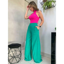 Blusa Cavada Garrafinha Modal Canelada