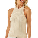 Blusa Cavada Garrafinha Modal Canelada