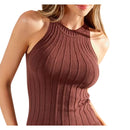 Blusa Cavada Garrafinha Modal Canelada