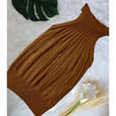 Blusa Cavada Garrafinha Modal Canelada