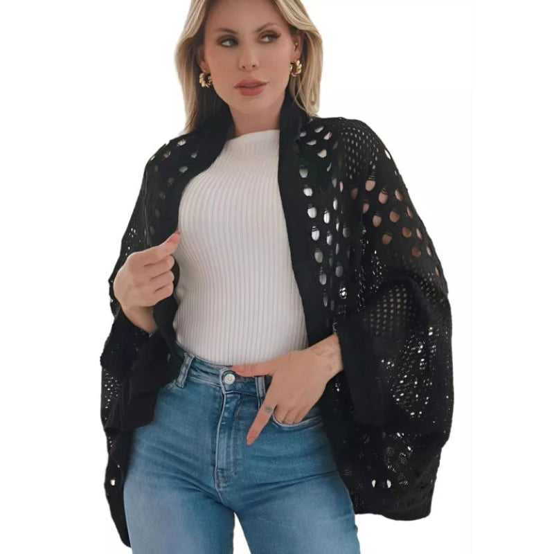 CAPA  RENDADA TRICOT