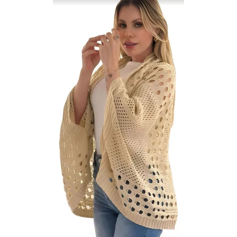 CAPA  RENDADA TRICOT