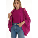 CAPA  RENDADA TRICOT